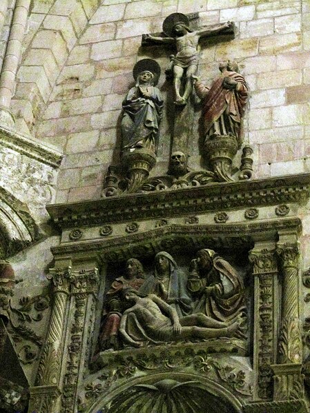 File:Detalle superior del retablo de D.Fadrique.Sigüenza.JPG