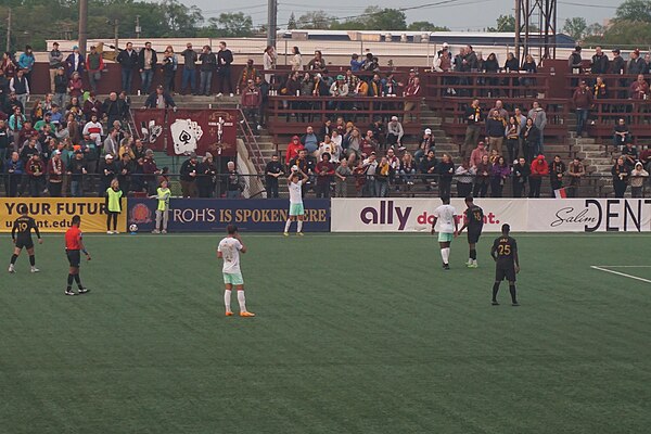 San Antonio FC playing at Detroit City FC