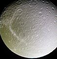 A lua Dione.