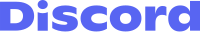 Logo untuk Pertikaian, yang menggambarkan ikon yang menyerupai pengawal permainan di dalam gelembung pertuturan