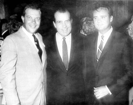 Young with Richard Nixon and Don Reed