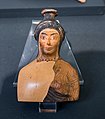 East Greek plastic aryballos - female bust - Firenze MAN 89423 - 01