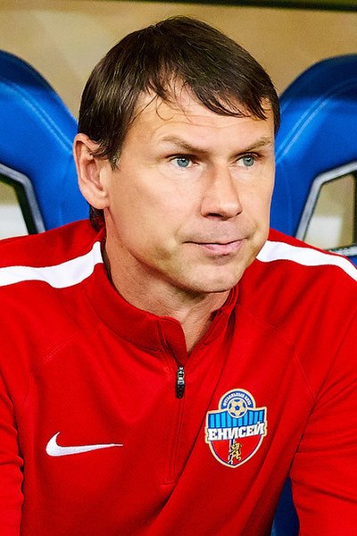 Titov coaching Yenisey in 2018