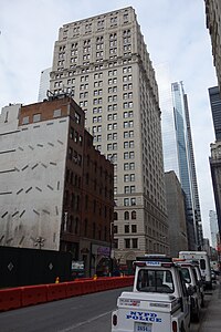 2 Rector Street / United States Express Company Building, 1907 (by Clinton & Russell; 3 additional floors added 1927)