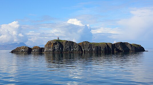 Iceland island Elliðaey (Breiðafjörður)