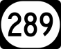 Marcador Kentucky Route 289