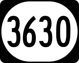 <span class="mw-page-title-main">Kentucky Route 3630</span> State highway in Kentucky, United States