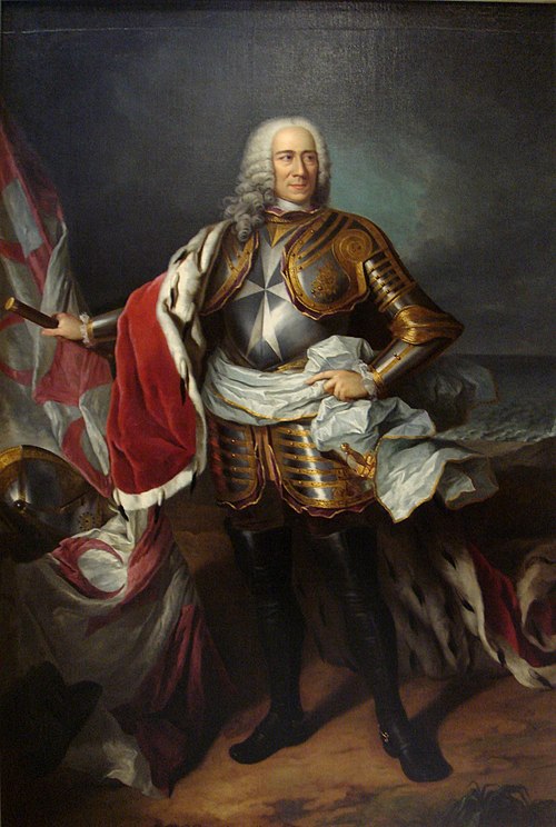 Portrait by Pierre Bernard (1704-1777)