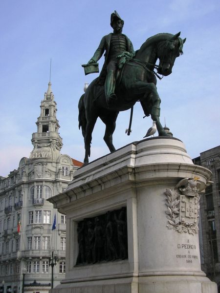 File:Estatua D Pedro IV a (Porto).JPG