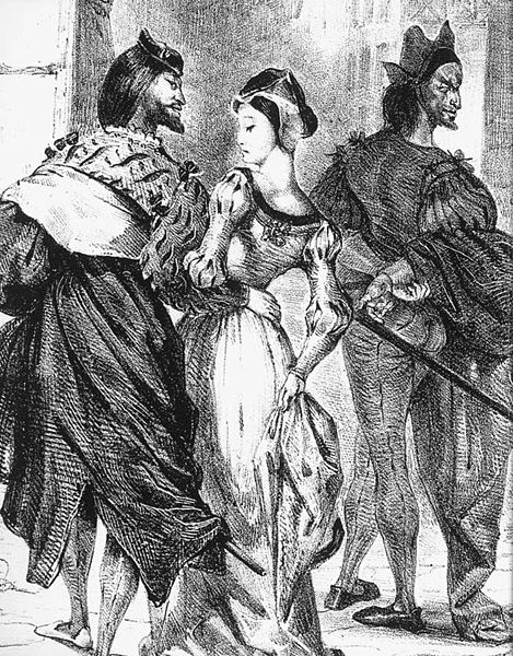 File:Eugène Delacroix - Faust Trying to Seduce Margarete (detail) - WGA06257.jpg