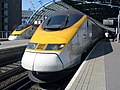 TGV serii Eurostar na dworcu w Londynie