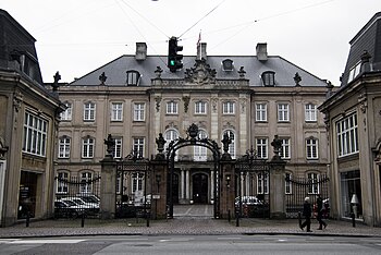 Headquarters of the Independent Order of Odd Fellows in Copenhagen, Denmark