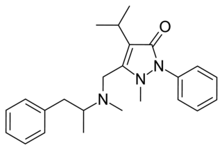 <span class="mw-page-title-main">Famprofazone</span> NSAID analgesic medication