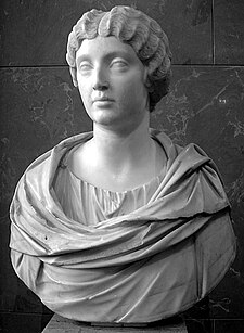 Bust of Marcus Aurelius' wife Faustina