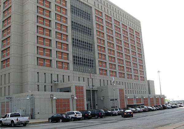 Metropolitan Detention Center, Brooklyn, where Siddiqui was formerly imprisoned before transferring in 2010