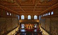 Palazzo Vecchio: Salone dei Cinquecento, von Vasari 7 m erhöht