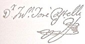 signature de Juan José Castelli