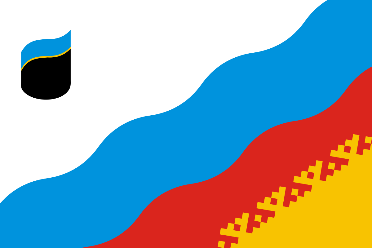 Флаг Губкинского ЯНАО