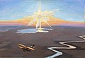 "Flying_Over_the_Desert_at_Sunset,_Mesopotamia,_1919_Art.IWMART4623.jpg" by User:Ducksoup