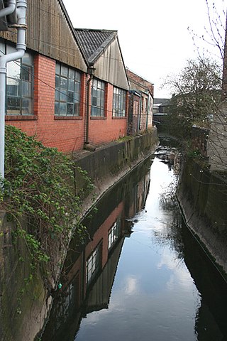 <span class="mw-page-title-main">Fowlea Brook</span> Stream in Staffordshire, England