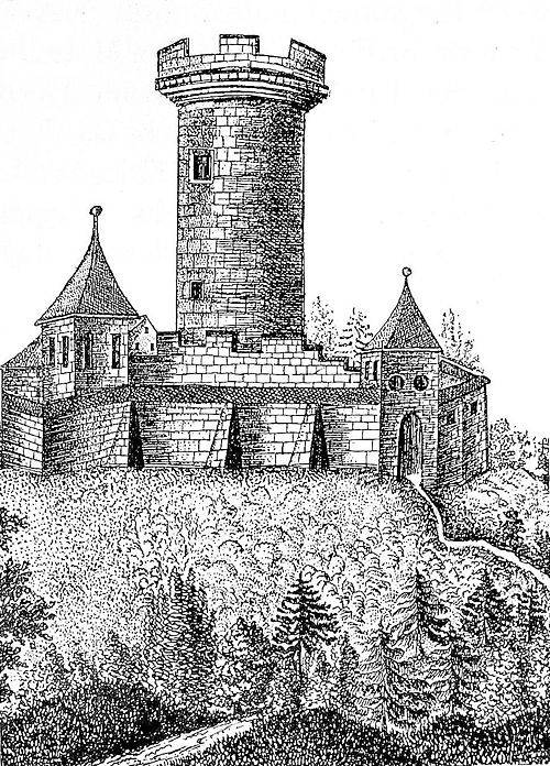 Zähringen Castle, c. 1500