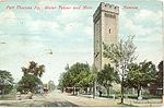 Postcard of the Fort in 1909