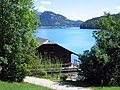 Salzkammergut-Bootshaus (Schloss Fuschl, Salzburgerland, Österreich)