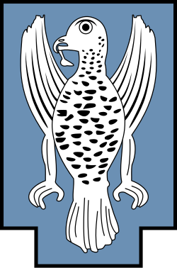 Recreation of the emblem found in Gëziq