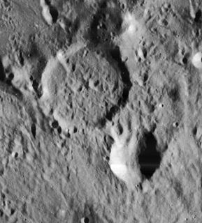 Gay-Lussac (crater) Feature on the moon