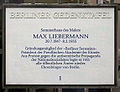 Berliner Gedenktafel am Haus Colomierstraße 3 Berlin-Wannsee