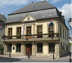 The old town hall.