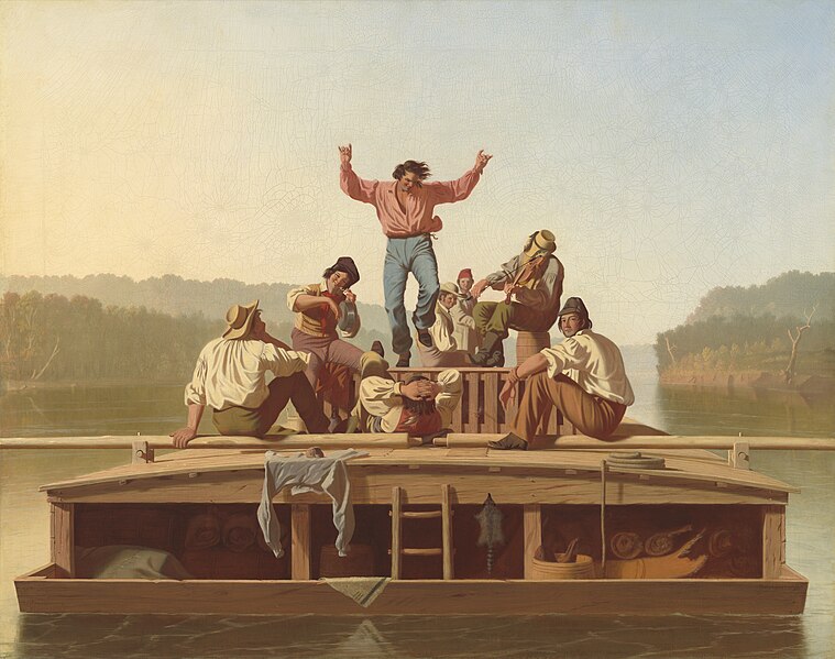 File:George Caleb Bingham- "The Jolly Flatboatmen".jpg