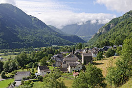 Pohled na vesnici Gère
