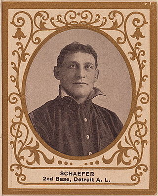 <span class="mw-page-title-main">Germany Schaefer</span> American baseball player (1876–1919)