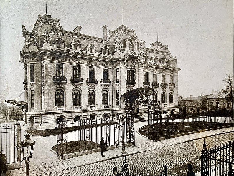 File:Gheorghe Grigore Cantacuzino (aka Nababul) Palace, Bucharest, Romania, 1898-1906, by Ion D. Berindey.jpg