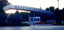 Gaziantep elhelyezkedése