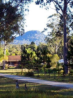Glenugie Peak Geologic formation in New South Wales