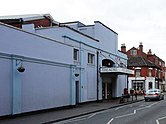 Olympus Theatre, Barton Street. Opened in 1923 as Picturedrome Cinema. Gloucester Picturedrome Flickr (cropped).jpg