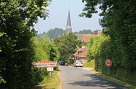 Gezicht op Gonneville-sur-Mer