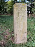 Saxon-Prussian boundary stone: Pilar No. 62 left Elbisch (see also material document - Obj. 09305644)