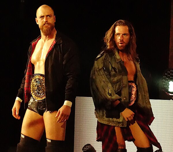 Grizzled Young Veterans (Zack Gibson (left) and James Drake (right)) in 2019