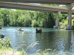 Guadalupe River i New Braunfels.