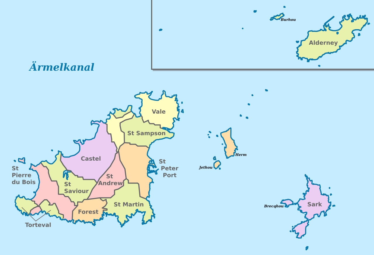 File:Guernsey zoom, administrative divisions  de  colored.svg  Wikimedia Commons