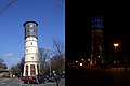 Wasserturm tags/nachts