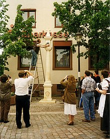 Gedenksäule für Elias Hügel