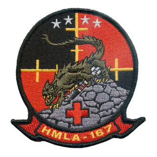 <span class="mw-page-title-main">HMLA-167</span> US Marine Corps unit