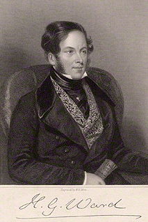 Henry George Ward English diplomat, politician, and colonial administrator