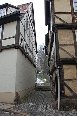 Hohe Straße Blick zum Pulverturm