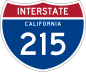 Interstate 215 marker