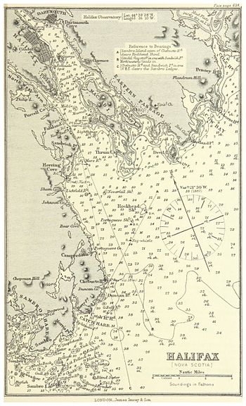 Halifax Harbour Tide Chart